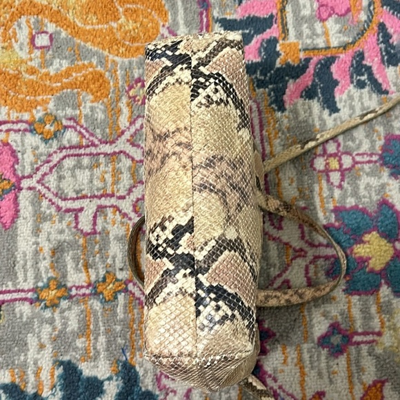 Madewell ZipTop Transport Crossbody Snake Embossed - Picture 13 of 15